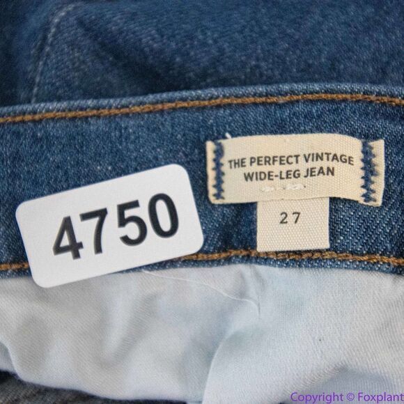 NEW Madewell The Perfect Vintage‎ Wide-Leg Jean in Fairdale Wash, 27 - Picture 13 of 15